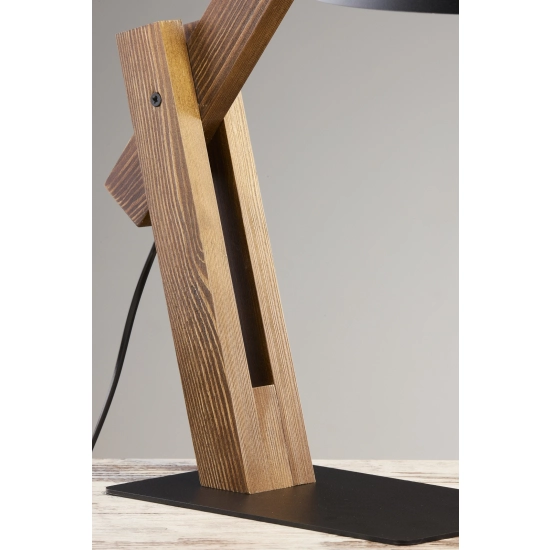 DECO lampka czarny/ciemny brąz 41815 Sigma - czarny, ciemny brąz - zdjęcie 3
