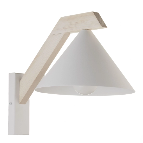 DECO kinkiet biały/drewno bielone 41821 Sigma - zdjęcie produktu
