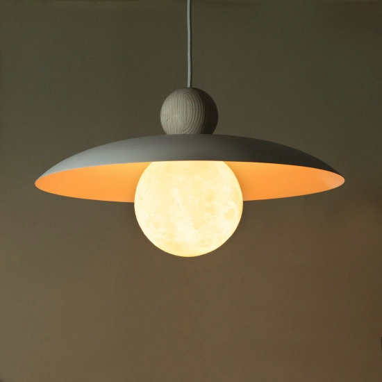 Lampa wisząca MOSAIC WOOD 1 ZWIS biały_drewno bielone 41950 Sigma - biały/drewno bielone - zdjęcie 6