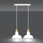 Lampa wisząca IBOR 2 WHITE 1043/2 EMIBIG Lighting