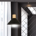 Lampa wisząca ROWEN 1 BLACK 1044/1 EMIBIG Lighting