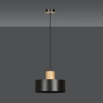 Lampa wisząca TORIN 1 BLACK 1046/1 EMIBIG Lighting