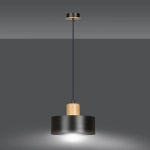 Lampa wisząca TORIN 1 BLACK 1046/1 EMIBIG Lighting