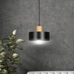 Lampa wisząca TORIN 1 BLACK 1046/1 EMIBIG Lighting