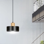 Lampa wisząca TORIN 1 BLACK 1046/1 EMIBIG Lighting