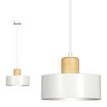 Lampa wisząca TORIN 1 WHITE 1047/1 EMIBIG Lighting
