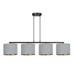 Lampa wisząca HILDE 4 BL GRAY 1050/4 EMIBIG Lighting - zdjęcie produktu