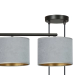 Lampa wisząca HILDE 4 BL GRAY 1050/4 EMIBIG Lighting
