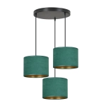 Lampa wisząca HILDE 3 BL PREMIUM GREEN 1051/3PREM EMIBIG Lighting - zdjęcie produktu