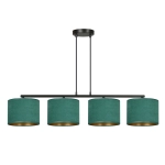 Lampa wisząca HILDE 4 BL GREEN 1051/4 EMIBIG Lighting - zdjęcie produktu