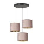 Lampa wisząca HILDE 3 BL PREMIUM ROSE 1053/3PREM EMIBIG Lighting - zdjęcie produktu