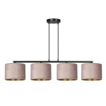 Lampa wisząca HILDE 4 BL ROSE 1053/4 EMIBIG Lighting - zdjęcie produktu