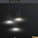 Lampa wisząca HILDE 3 BL PREMIUM BLACK 1054/3PREM EMIBIG Lighting