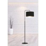 Lampa stojąca HILDE LP1 BL BLACK 1054/LP1 EMIBIG Lighting