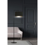 Lampa stojąca HILDE LP1 BL BLACK 1054/LP1 EMIBIG Lighting