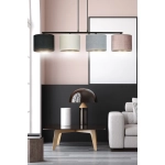Lampa wisząca HILDE 4 BL MIX 1055/4 EMIBIG Lighting