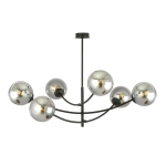 Lampa sufitowa HUNTER 6 BLACK/GRAFIT 1100/6 EMIBIG Lighting - zdjęcie produktu