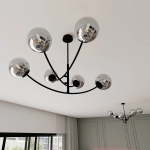 Lampa sufitowa HUNTER 6 BLACK/GRAFIT 1100/6 EMIBIG Lighting