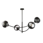 Lampa sufitowa HUNTER 4 BLACK/STRIPE 1101/4 EMIBIG Lighting