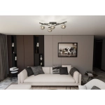 Lampa sufitowa SMART 4 BLACK/GRAFIT 1104/4 EMIBIG Lighting