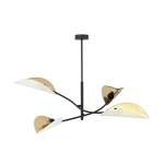 Lampa sufitowa LOTUS 4 WHITE/GOLD 1107/4 EMIBIG Lighting