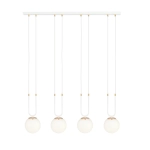 Lampa wisząca GLAM 4 WHITE/OPAL 1115/4 EMIBIG Lighting - zdjęcie produktu
