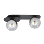 Lampa sufitowa PLAZA 2 BLACK/GRAFIT 1119/2 EMIBIG Lighting - zdjęcie produktu