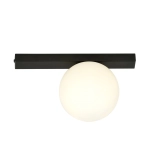 Lampa sufitowa FIT 1 BLACK/OPAL 1124/1 EMIBIG Lighting
