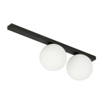Lampa sufitowa FIT 2 BLACK/OPAL 1124/2 EMIBIG Lighting