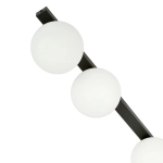 Lampa sufitowa FIT 3 BLACK/OPAL 1124/3 EMIBIG Lighting