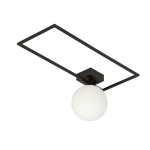 Lampa sufitowa IMAGO 1A BLACK/OPAL 1130/1A EMIBIG Lighting