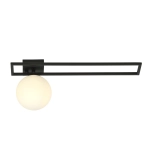 Lampa sufitowa IMAGO 1C BLACK/OPAL 1130/1C EMIBIG Lighting - zdjęcie produktu