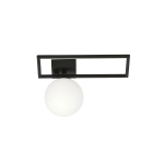 Lampa sufitowa IMAGO 1D BLACK/OPAL 1130/1D EMIBIG Lighting