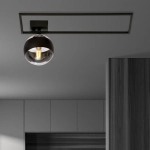Lampa sufitowa IMAGO 1A BLACK/STRIPE 1132/1A EMIBIG Lighting