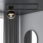 Lampa sufitowa IMAGO 1A BLACK/STRIPE 1132/1A EMIBIG Lighting