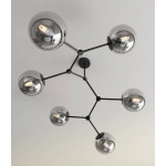 Lampa sufitowa SPACE 6 BLACK/GRAFIT 1134/6 EMIBIG Lighting