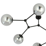 Lampa sufitowa SPACE 6 BLACK/GRAFIT 1134/6 EMIBIG Lighting