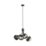 Lampa wisząca NOVA 4 BLACK/STRIPE 1139/4 EMIBIG Lighting - zdjęcie produktu