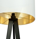 Lampa stojąca ASTON LP1 WHITE/GOLD 1147/LP1 EMIBIG Lighting