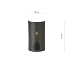 Kinkiet ASTON K1 BLACK/GOLD 1148/K1 EMIBIG Lighting
