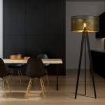 Lampa stojąca ASTON LP1 BLACK/GOLD 1148/LP1 EMIBIG Lighting