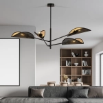 Lampa sufitowa VENE 4 BLACK/GOLD 1158/4 EMIBIG Lighting