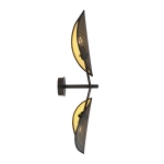 Kinkiet VENE K2 BLACK/GOLD 1158/K2 EMIBIG Lighting - zdjęcie produktu