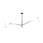 Lampa sufitowa VENE 2 WHITE/GOLD 1159/2 EMIBIG Lighting