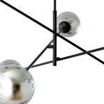 Lampa wisząca LINEAR 6 BLACK/GRAFIT 1167/6 EMIBIG Lighting