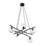 Lampa wisząca ESSA 5 TRANSPARENT 1202/5 EMIBIG Lighting
