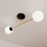 Lampa sufitowa MAGNUM 2 BL OPAL 1233/2 EMIBIG Lighting