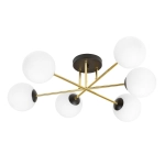 Lampa sufitowa MAGNUM 6 BL OPAL 1233/6 EMIBIG Lighting - zdjęcie produktu