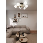Lampa sufitowa MAGNUM 6 BL OPAL 1233/6 EMIBIG Lighting