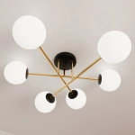 Lampa sufitowa MAGNUM 6 BL OPAL 1233/6 EMIBIG Lighting